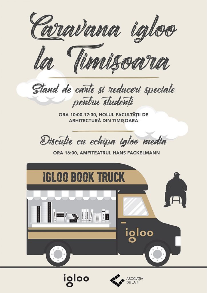 Caravana igloo vine la Timișoara!