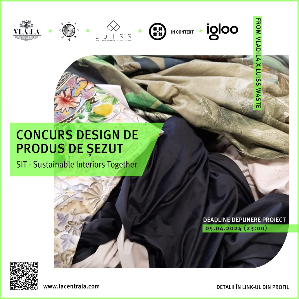 Asociația de Artă În Context lansează concursul de idei SIT (Sustainable Interiors Together)