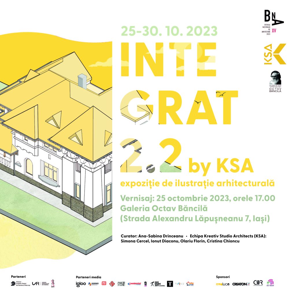 Expoziția INTEGRAT 2.2 by KSA | Bienala Națională de Arhitectură 2023