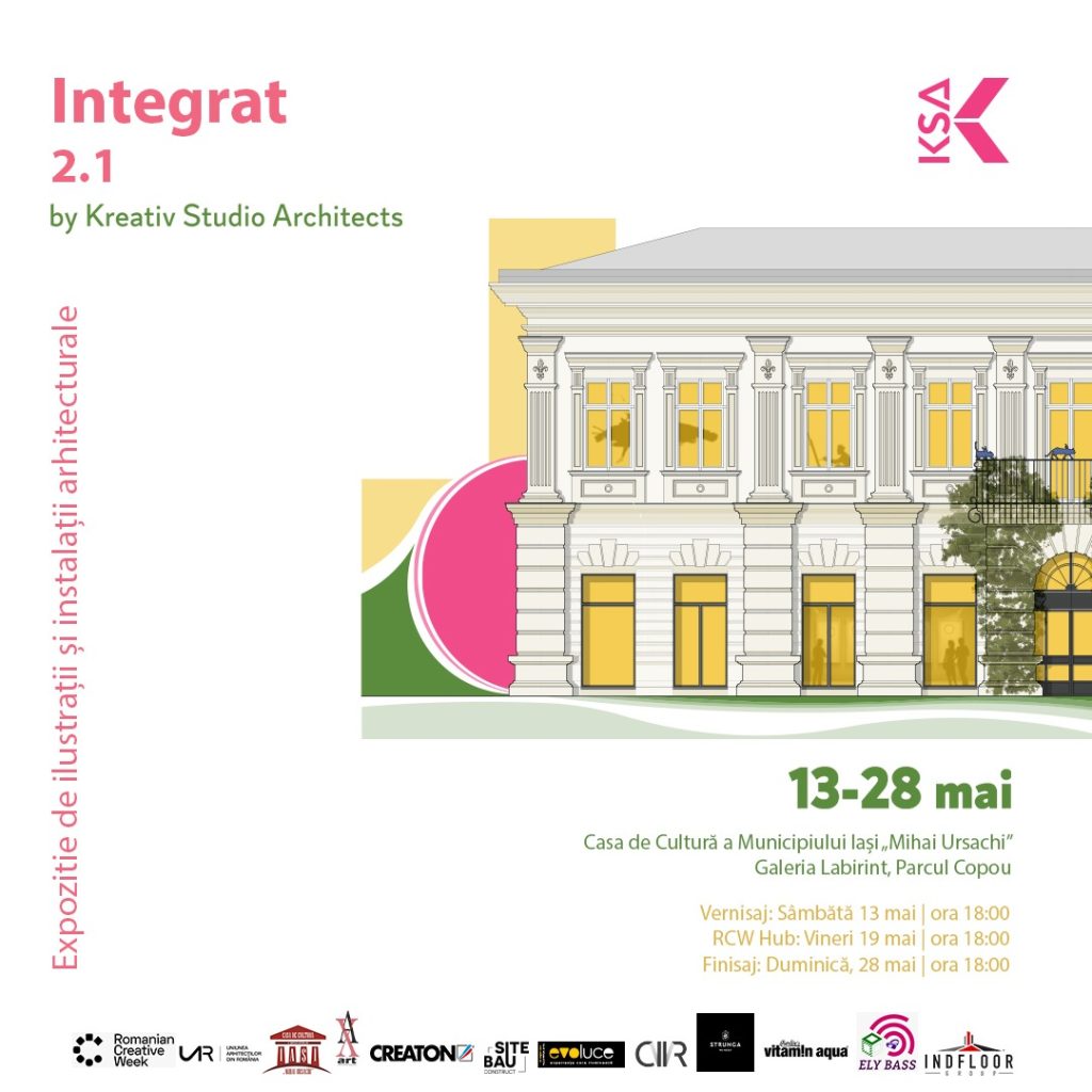 Expoziția care își va modifica de trei ori forma, pe perioada RCW