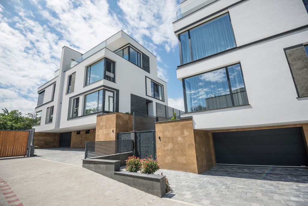 Orașul privit de sus. Imobile semicolective, Cluj-Napoca