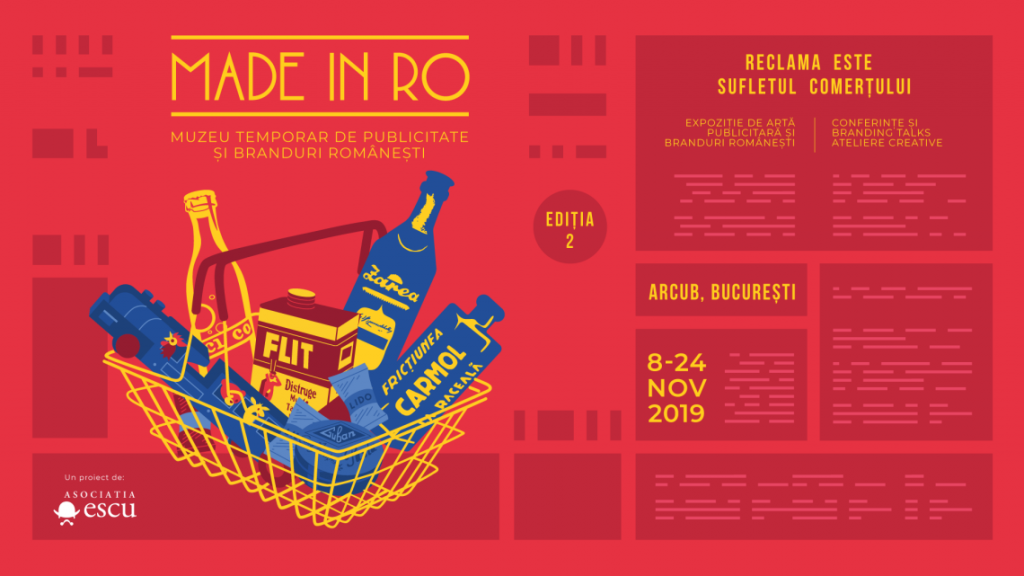 Made in RO: Muzeu temporar de publicitate și branduri românești