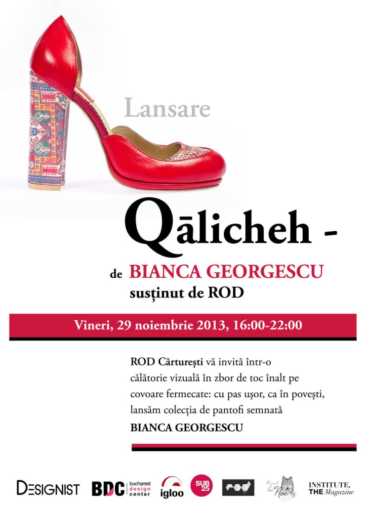 Lansare Qālicheh – de Bianca Georgescu, susţinut de ROD