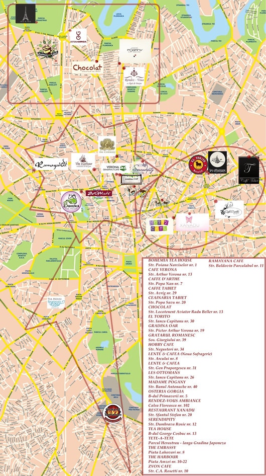 Bucharest KoolHunt 2012. Noaptea Alba a Celor Mai Cool Localuri