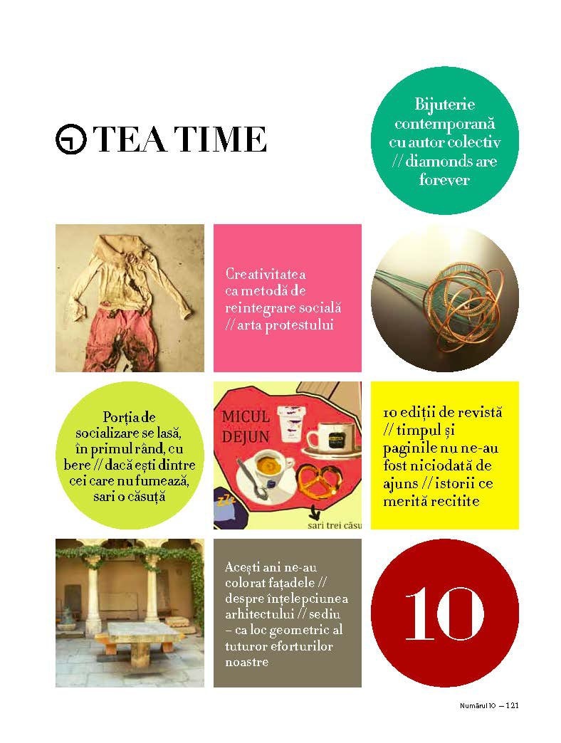 S-a lansat Institute, the magazine #10