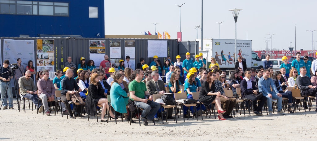Efden a deschis şantierul din Băneasa Shopping City