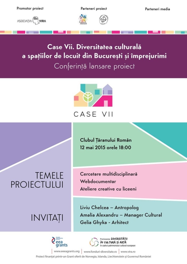 „Case Vii. Diversitatea culturală a spaţiilor de locuit din Bucureşti şi împrejurimi”
