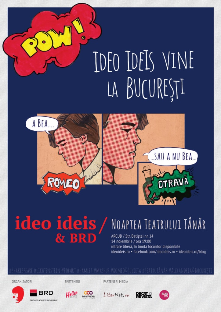 POW! Ideo Ideis vine la București!