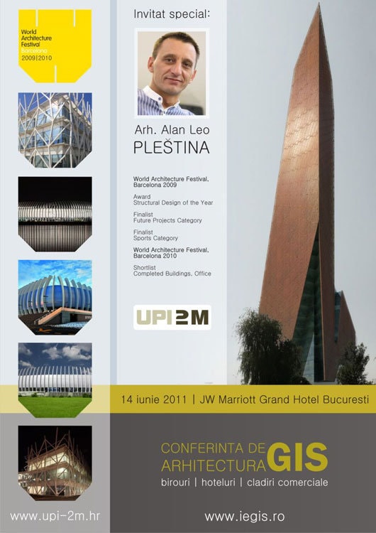 GIS: invitat special Arh. Alan Leo PLESTINA – World Architecture Festival 2009/2010