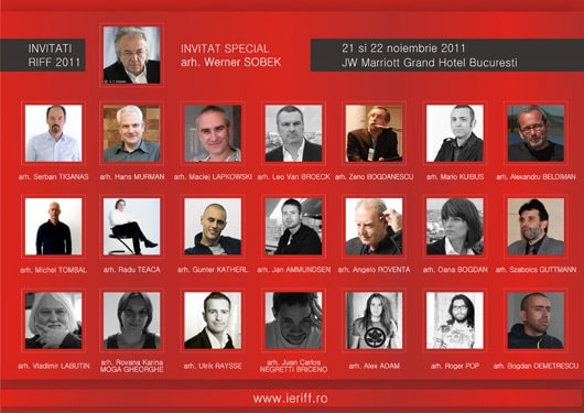Arhitecţi din 11 ţări participă la Conferinţa de Arhitectură RIFF 2011