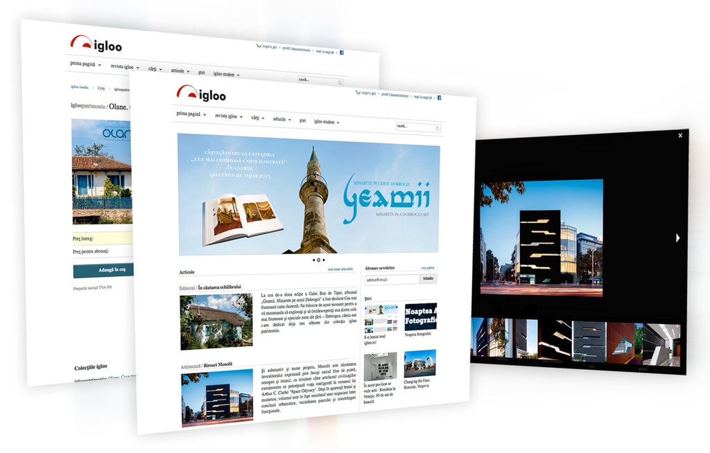 S-a lansat noul igloo.ro!