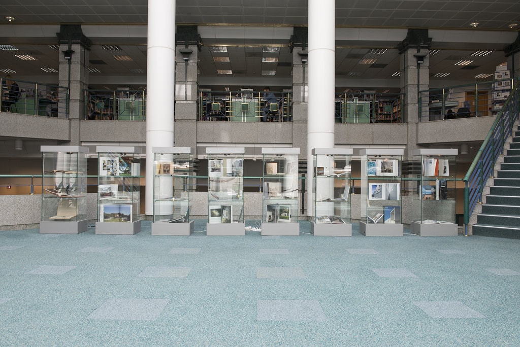 Expoziție de arhitectură în cadrul 