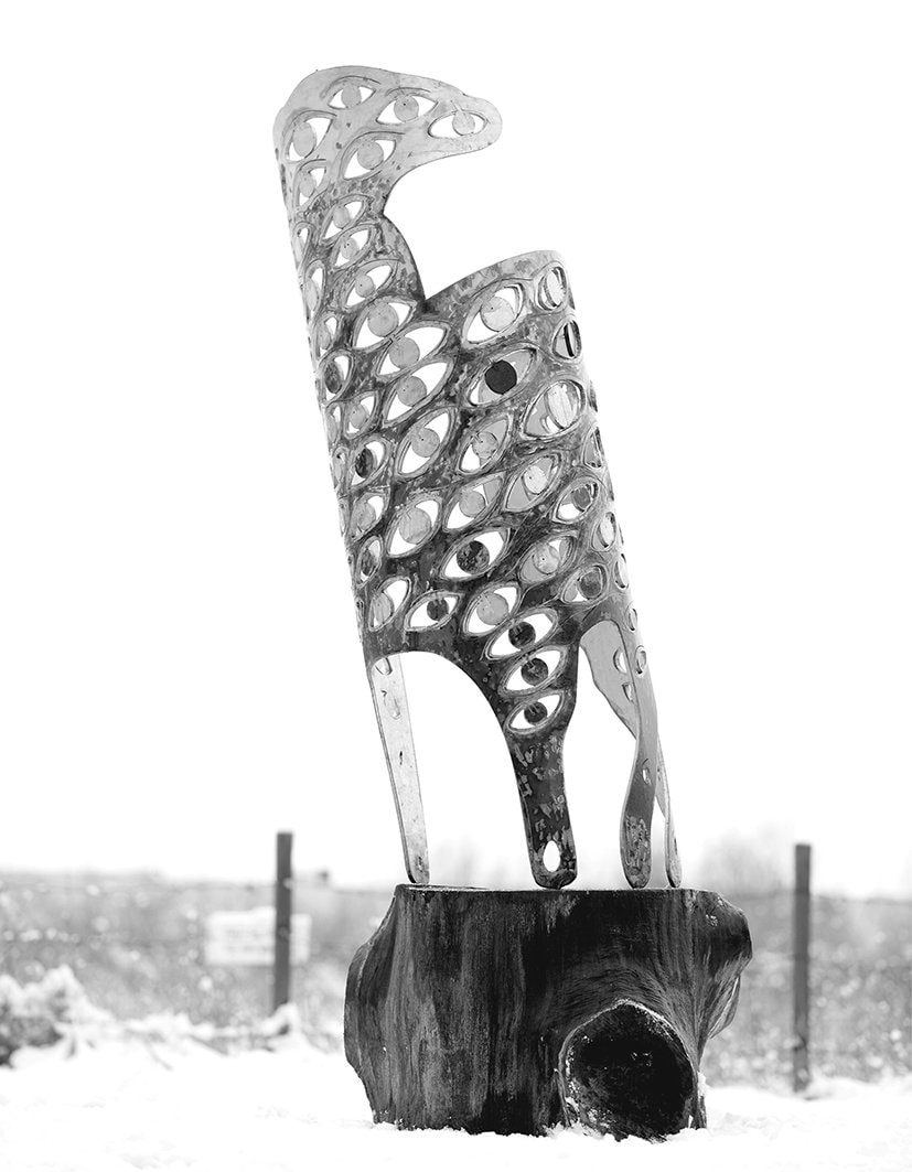 Sculptorul Liviu Mocan expune „Scara lumii“ la Muzeul de Artă Cluj-Napoca