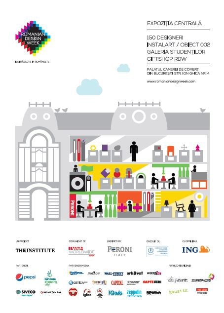 Romanian Design Week 2014 prezintă evenimentele colaterale ce vor trasa harta designului şi a spaţiilor bucureştene