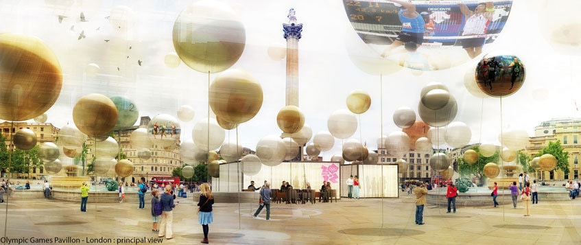 Câştigătorii concursului pentru Pavilionul Info Londra 2012