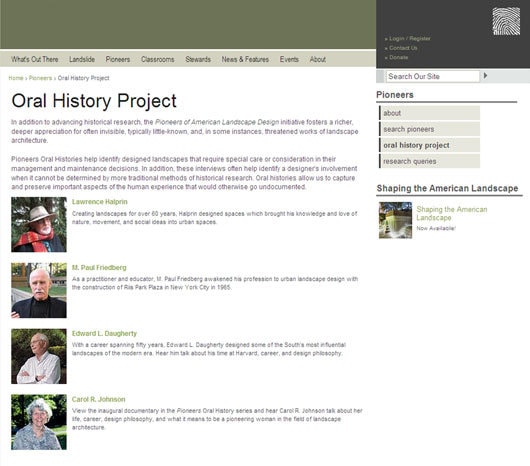 Premiile American Society of Landscape Architects