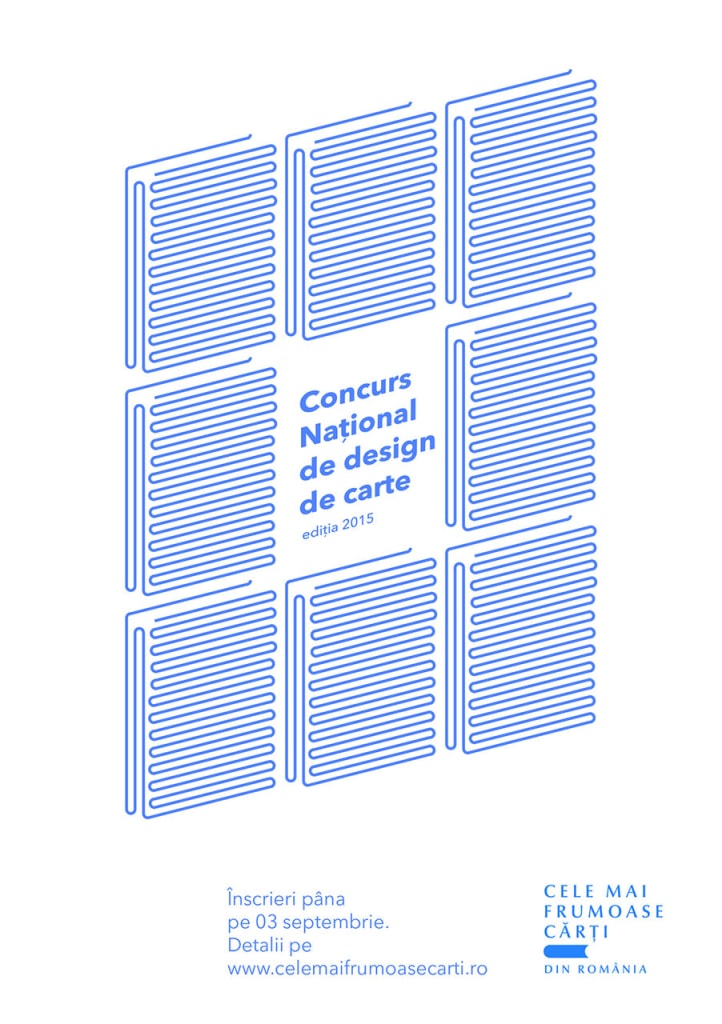 Începe a 4-a ediţie a concursului naţional de design de carte   „Cele mai frumoase cărţi din România”