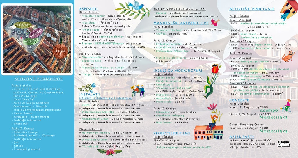 Bohemian Square – Festival de Cultură Urbană, reinterpretează centrul istoric al Braşovului
