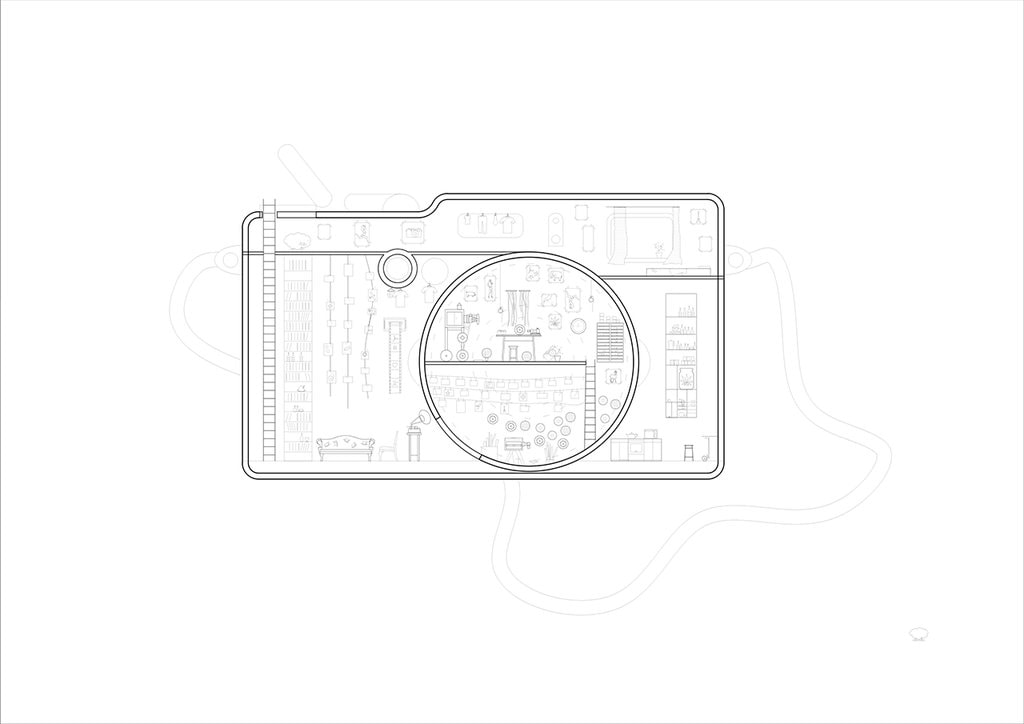 Case sub formă de ilustraţii, numai bune de locuit!