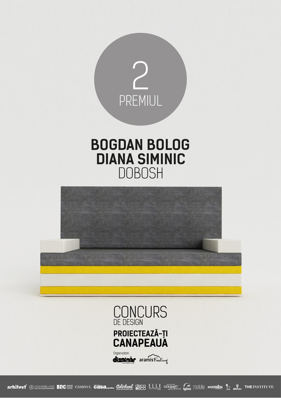 Au fost desemnați câștigătorii concursului Proiectează-ți canapeaua
