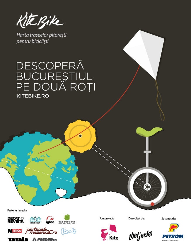 Descoperă oraşul pe bicicletă împreună cu Kite Bike