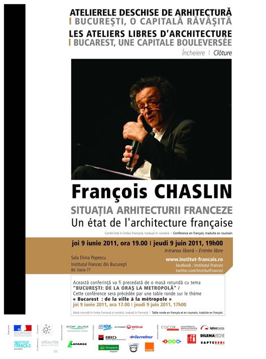 Ateliere Deschise de Arhitectură, „Bucureşti: de la oraş la metropolă”