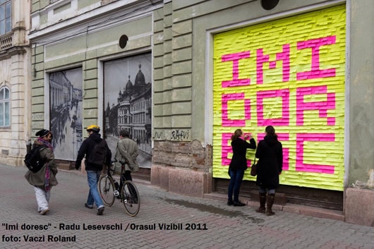 Oraşul vizibil 2012. Concurs de artă contemporană pentru spaţiul public