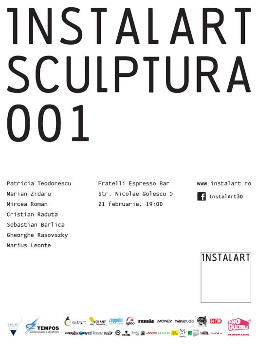 Instalart/ Sculptură/ 001- Prezentarea machetelor