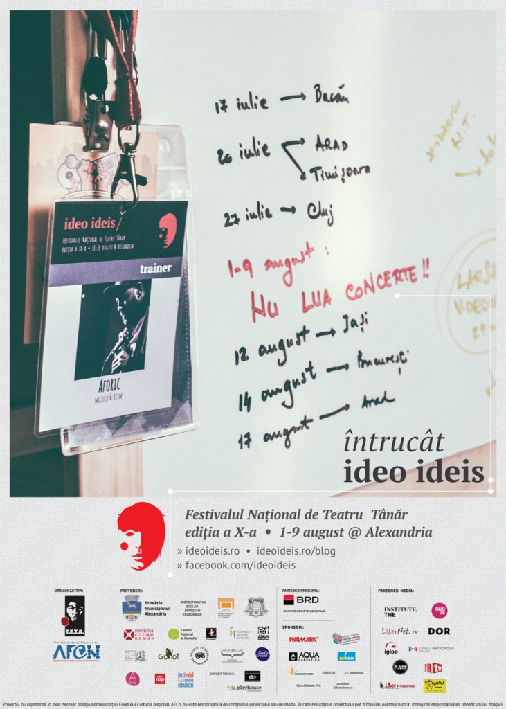 10 zile de festival și 48 de evenimente culturale în Alexandria #întrucât IDEO IDEIS