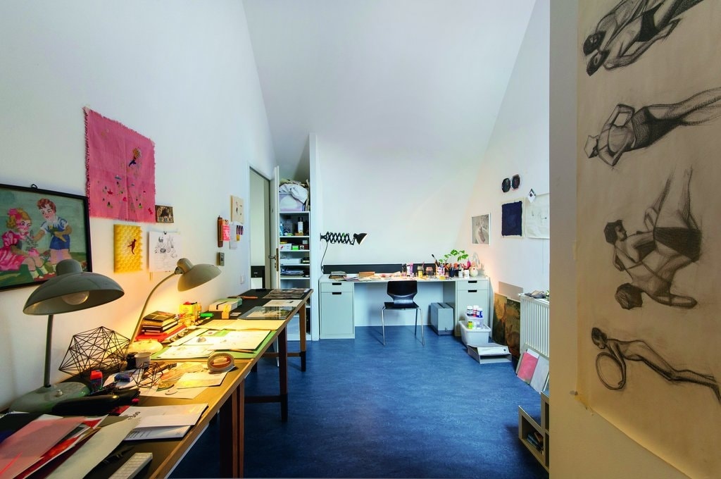 Amenajarea mansardei sediului B.A.U. & Planwerk