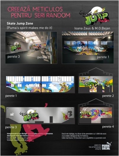 A fost aleasa cea mai spectaculoasa lucrare la PUMA Social Design Competition