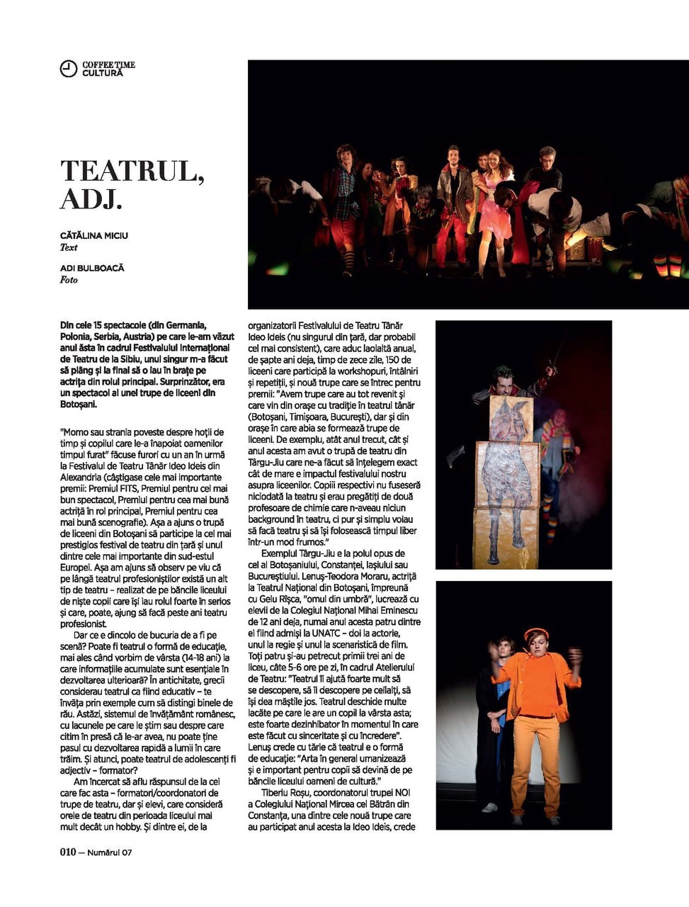 S-a lansat Institute, the magazine no 7