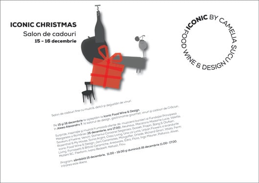 Iconic Christmas – salon de cadouri fine la Iconic Food Wine & Design