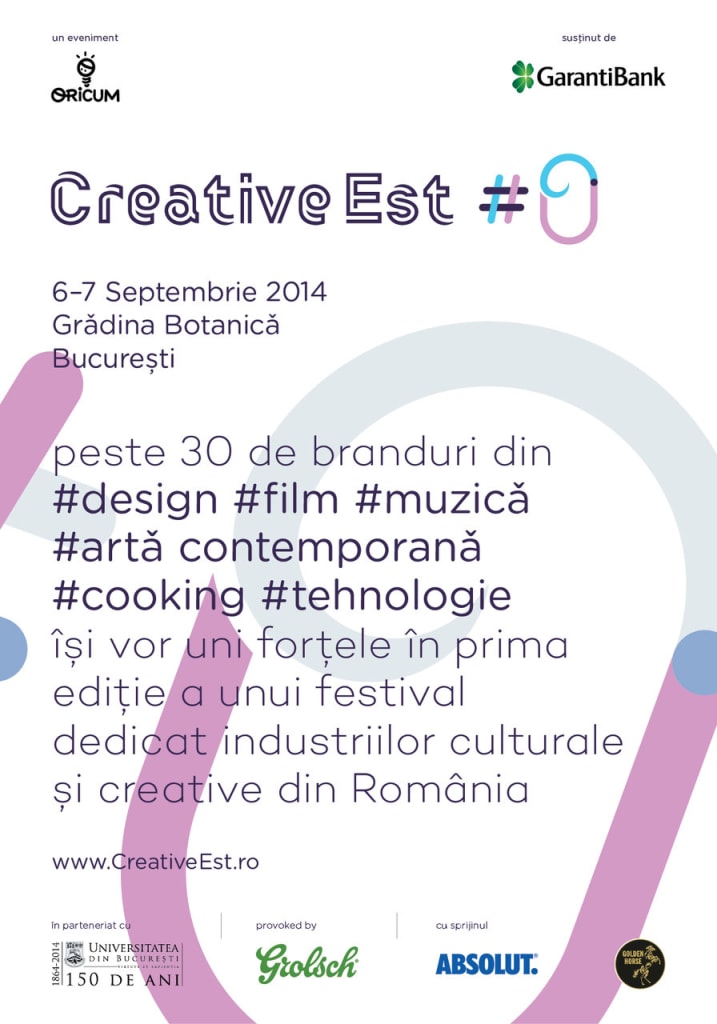 În acest weekend are loc prima ediție CREATIVE EST #0