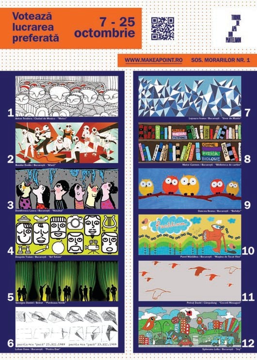 12 picturi concurează pentru vârful turnului de apă din Pantelimon