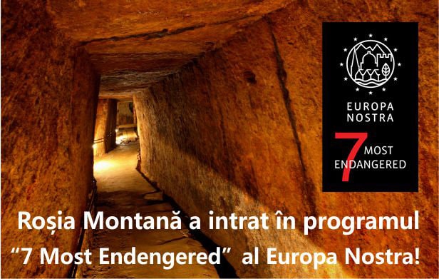 Roşia Montană pe lista 7 Most Endangered