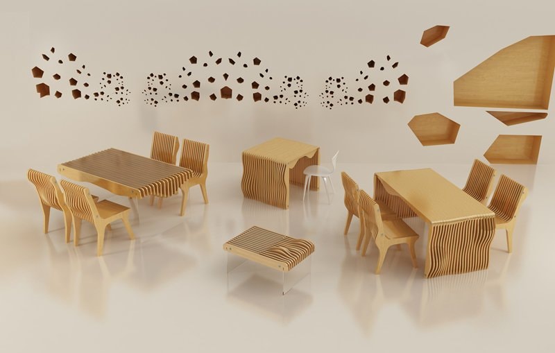 Design inovativ şi funcţional expus de Laboratorul de Arhitectură @ BIFE-SIM 2014