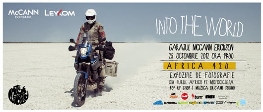 INTO THE WORLD… sau povesta in imagini a unei calatorii de 420 de zile