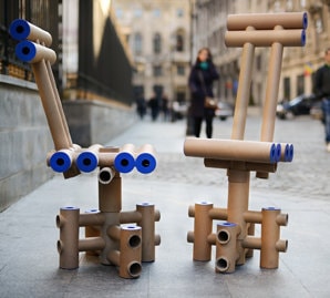 Design industrial concentrat pe reciclare, la Imbold, Galeria