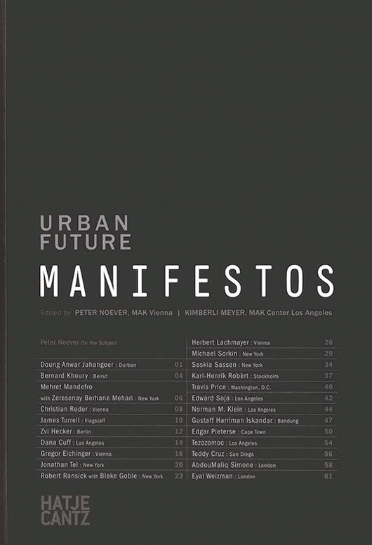 Cartea “Urban Future. Manifestos”