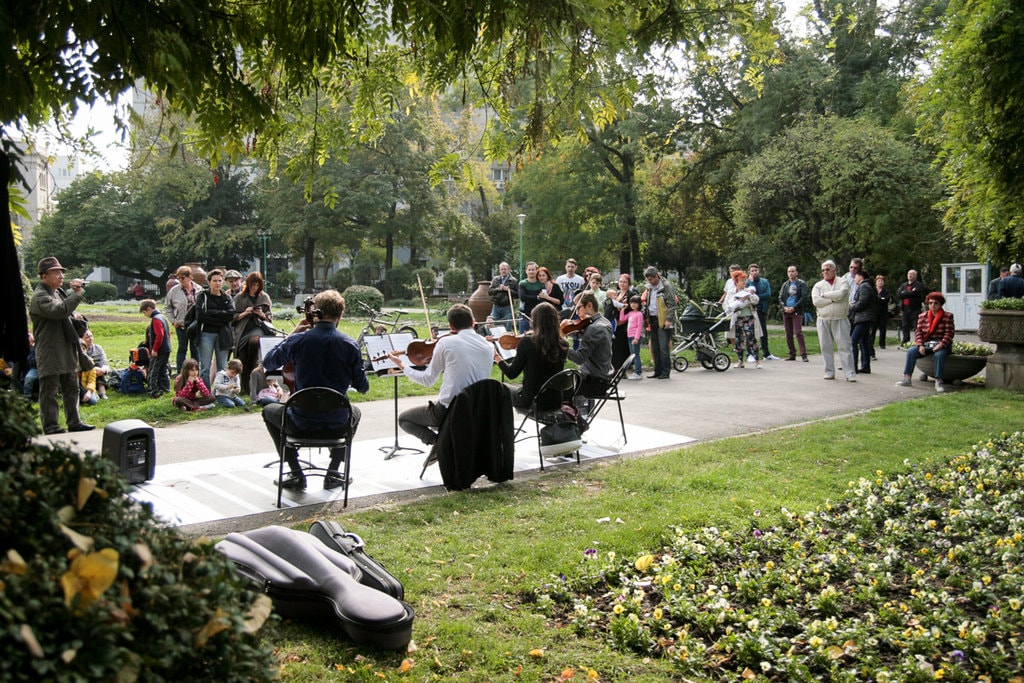 Sute de bucuresteni au fost prezenți la Maratonul Muzical din Cismigiu