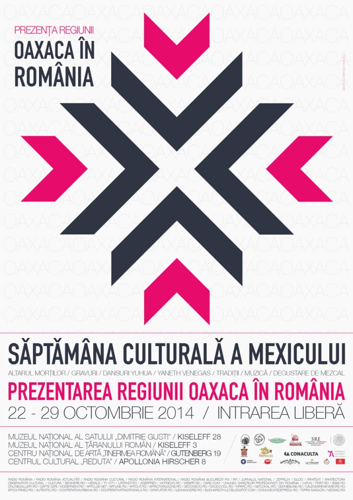 SĂPTĂMÂNA CULTURALĂ A MEXICULUI: PREZENTAREA REGIUNII OAXACA ÎN ROMÂNIA