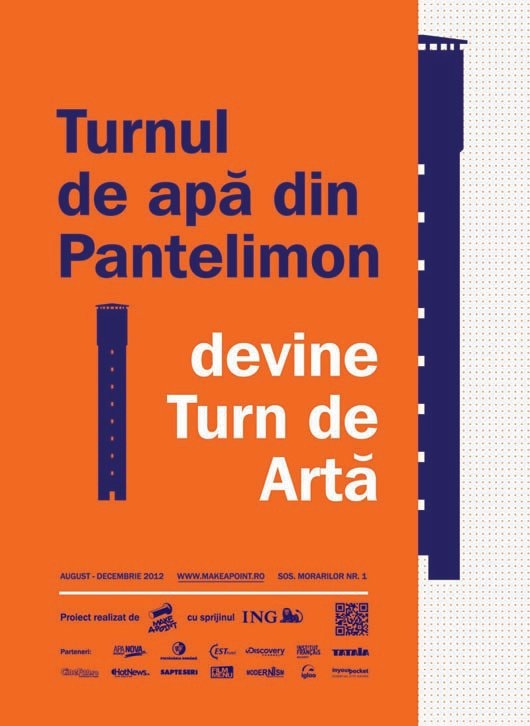 12 picturi concurează pentru vârful turnului de apă din Pantelimon