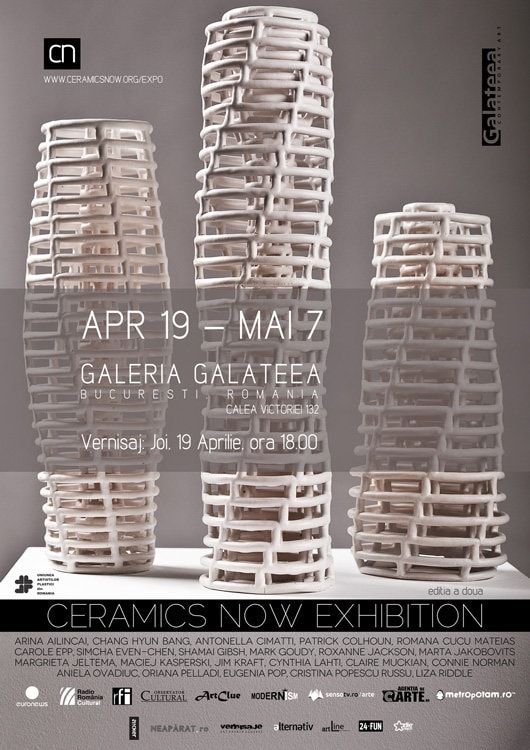 Ceramics Now Exhibition – Expoziţie internaţională de ceramică / Galeria Galateea, Bucureşti