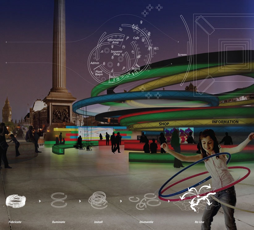 Câştigătorii concursului pentru Pavilionul Info Londra 2012