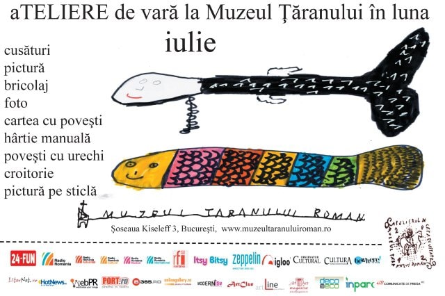 Vacanţă cu Ateliere de creativitate la Muzeul Ţăranului Român