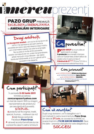 Concurs de design de interior