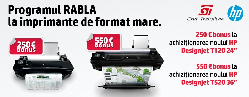 A început programul Rabla la imprimantele de format mare