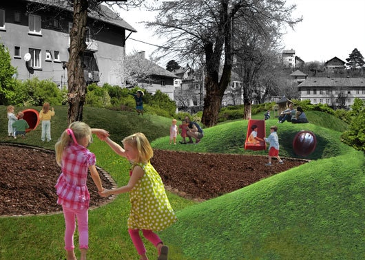 Rezultatele concursului pentru reamenajarea Parcului din Livada Poştei, Braşov