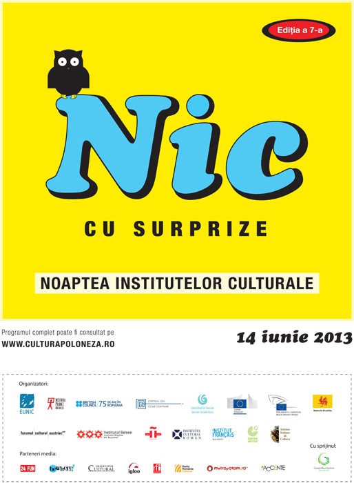 Made in RO la Noaptea Institutelor Culturale